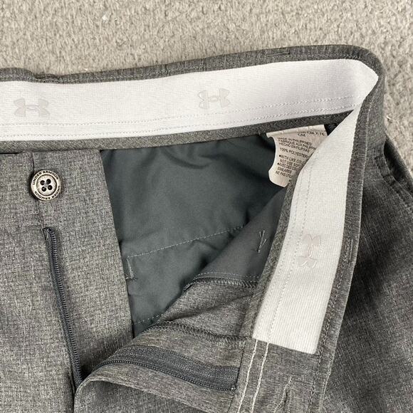 Under Armour Golf Matchplay Chino Pants Men's 34x30 Gray Athletic Causal - Picture 3 of 13